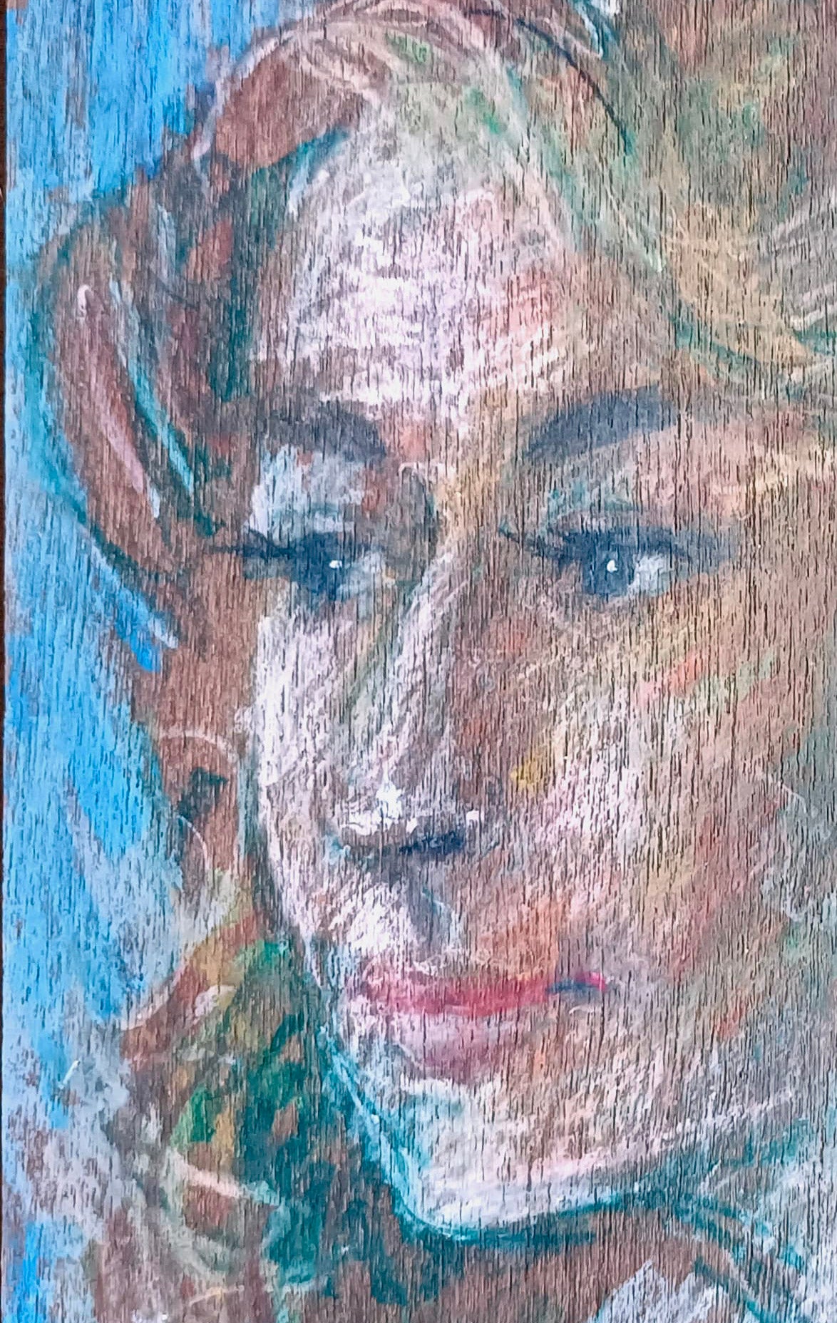 Nyoman Gunarsa, Untitled (Portrait of A Woman), 1984