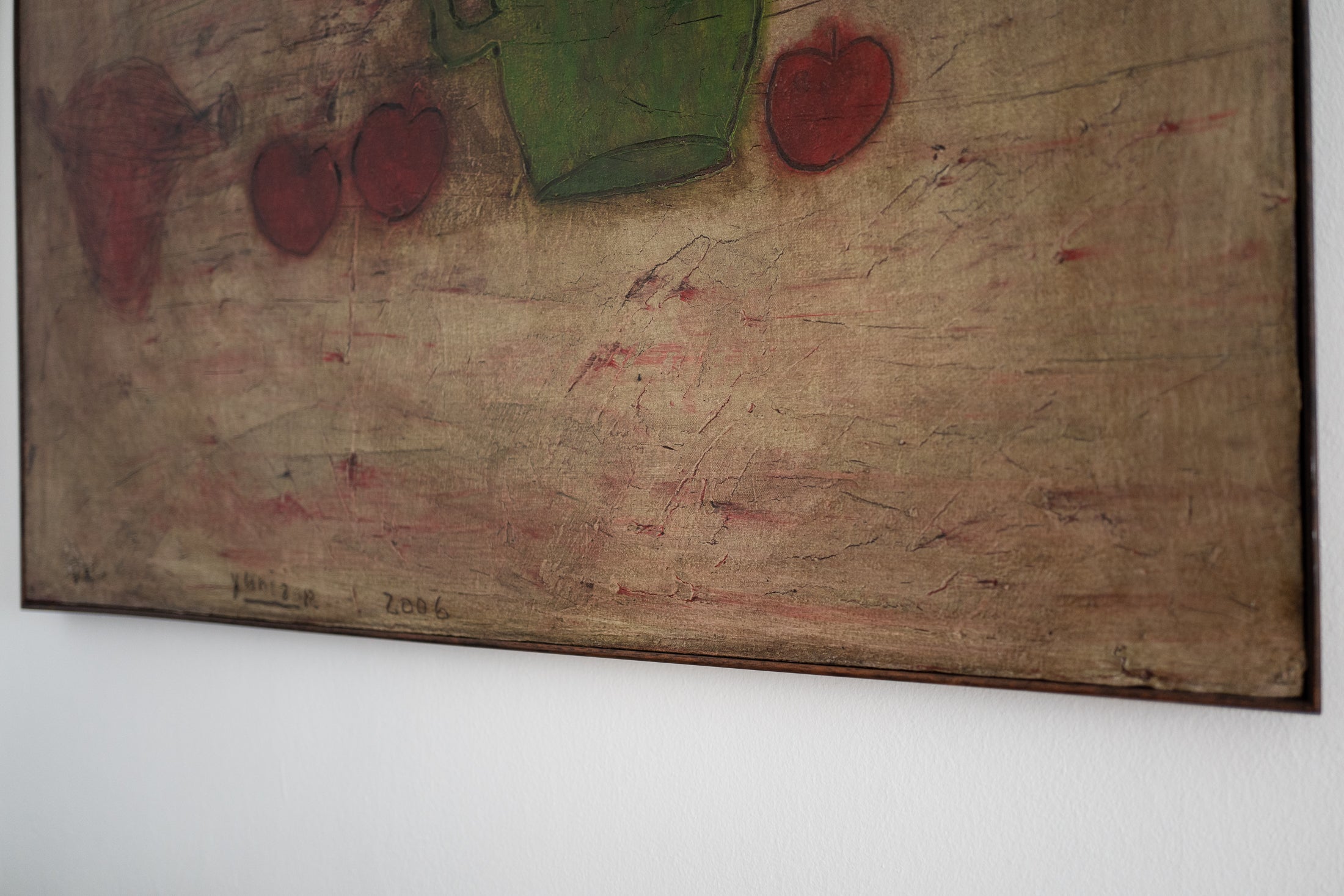 Yunizar, Apel Merah dan Teko (Red Apple and a Jug), 2006