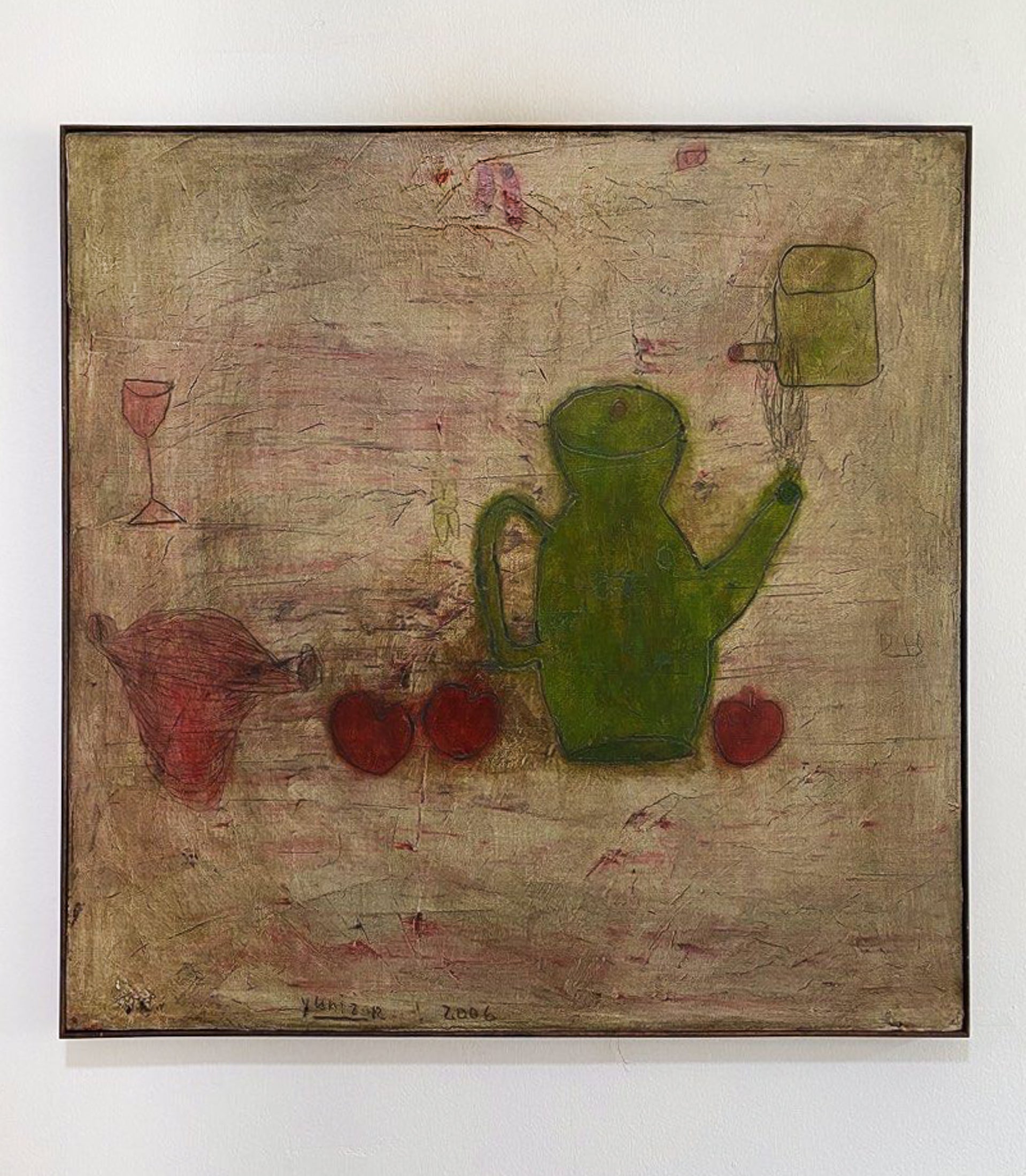 Yunizar, Apel Merah dan Teko (Red Apple and a Jug), 2006