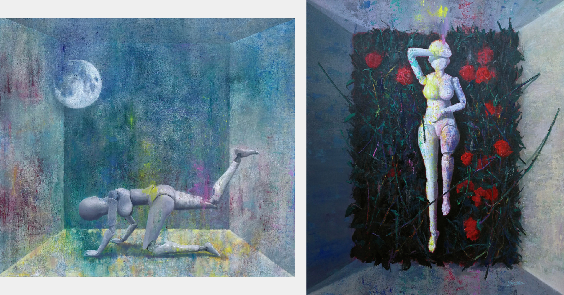 Yuan Xin, Doll No. 2 and 3, Undated