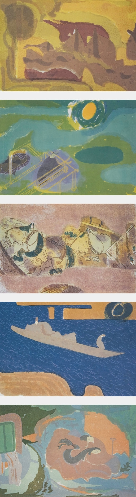 Tatsuo Takayama, The Tale of Genji, Undated