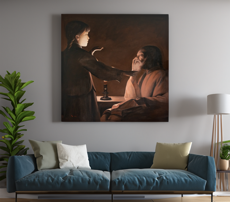 Yin Xin, After La Tour: the Dreams of St Joseph, 2002