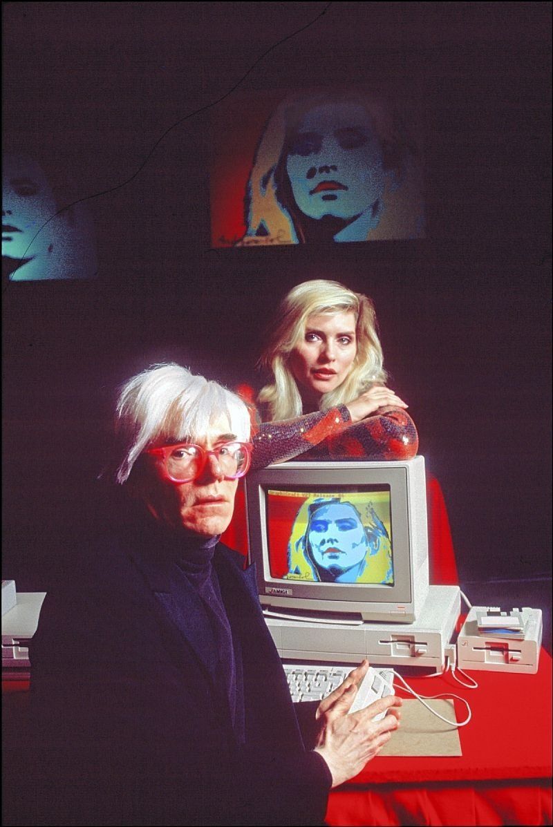 Andy Warhol, 9 animated digital artworks, 1985