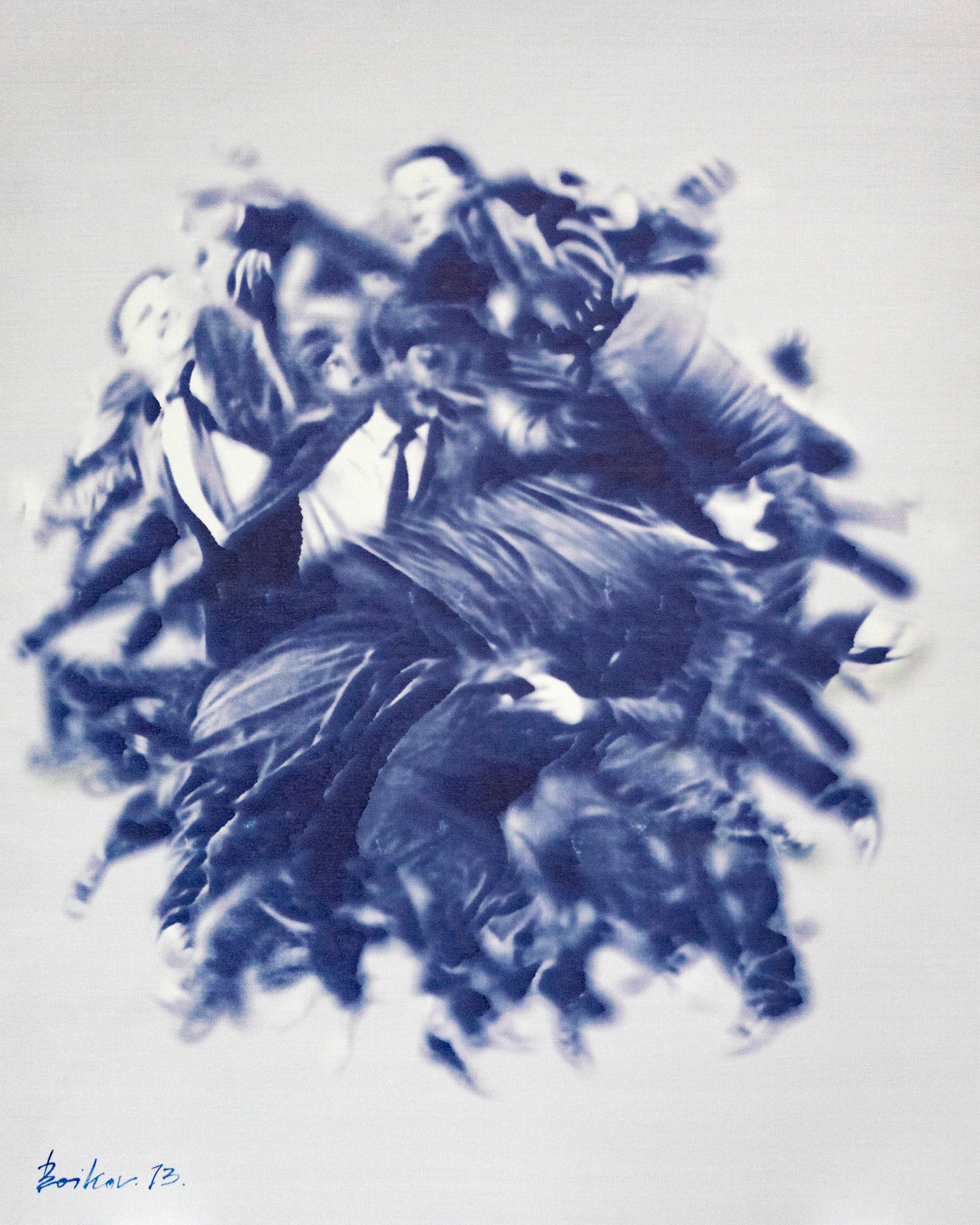 Evgeny Boikov, Kinematics of protest, IV #3, 2013