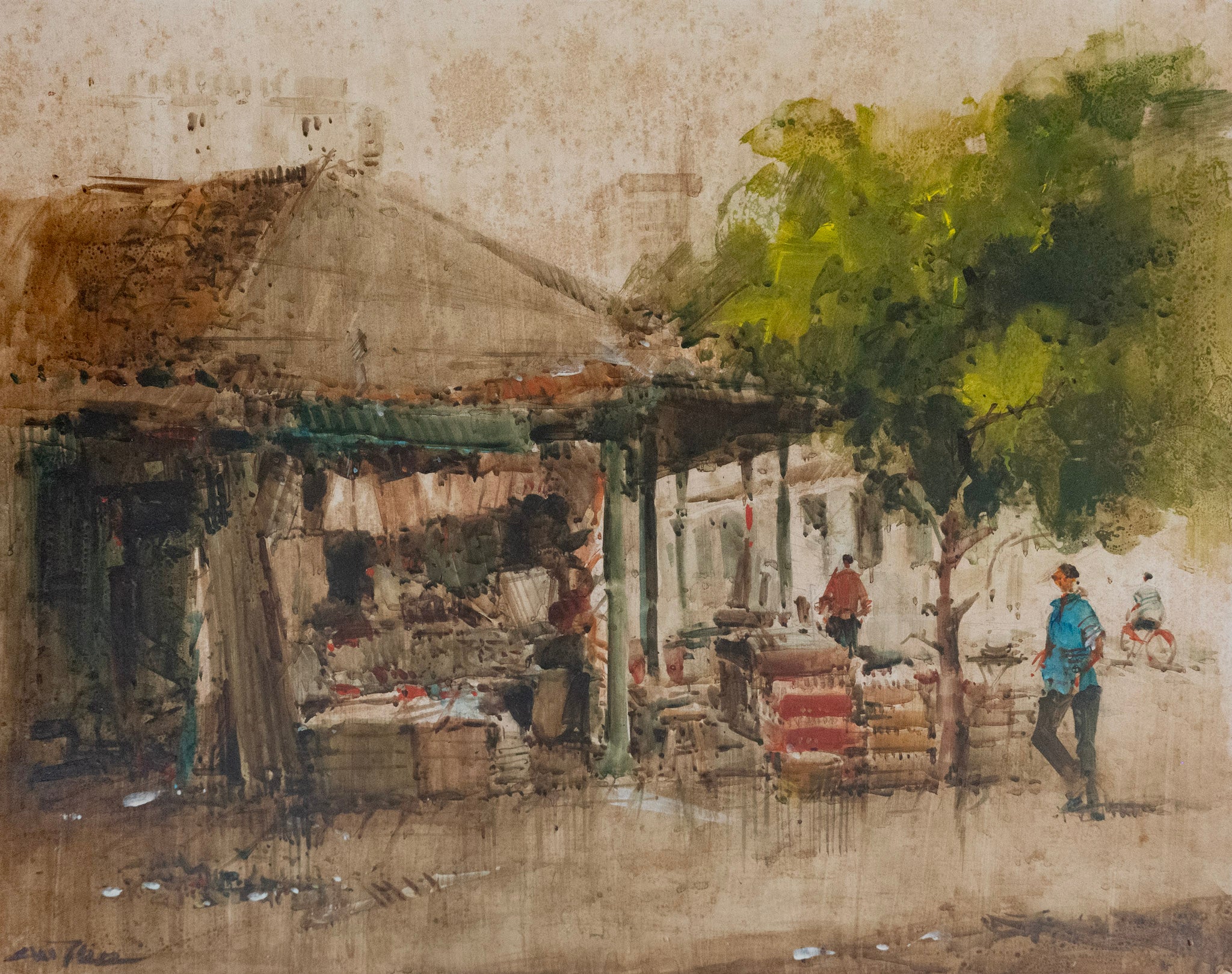 Ang Ah Tee，马里安曼兴都庙（新加坡），1977 年