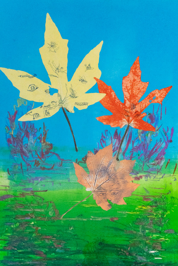 Chng Seok Tin, Maple Fantasy (幽思異地枫叶情之六), 1994