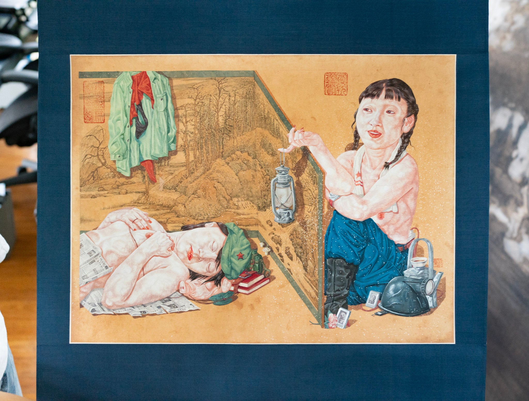 Wei Dong, Untitled (Resting Girls), Undated