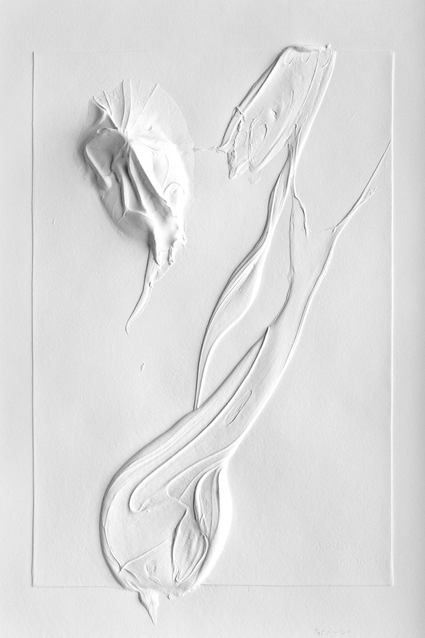 Jason Martin, Untitled (White), 2014