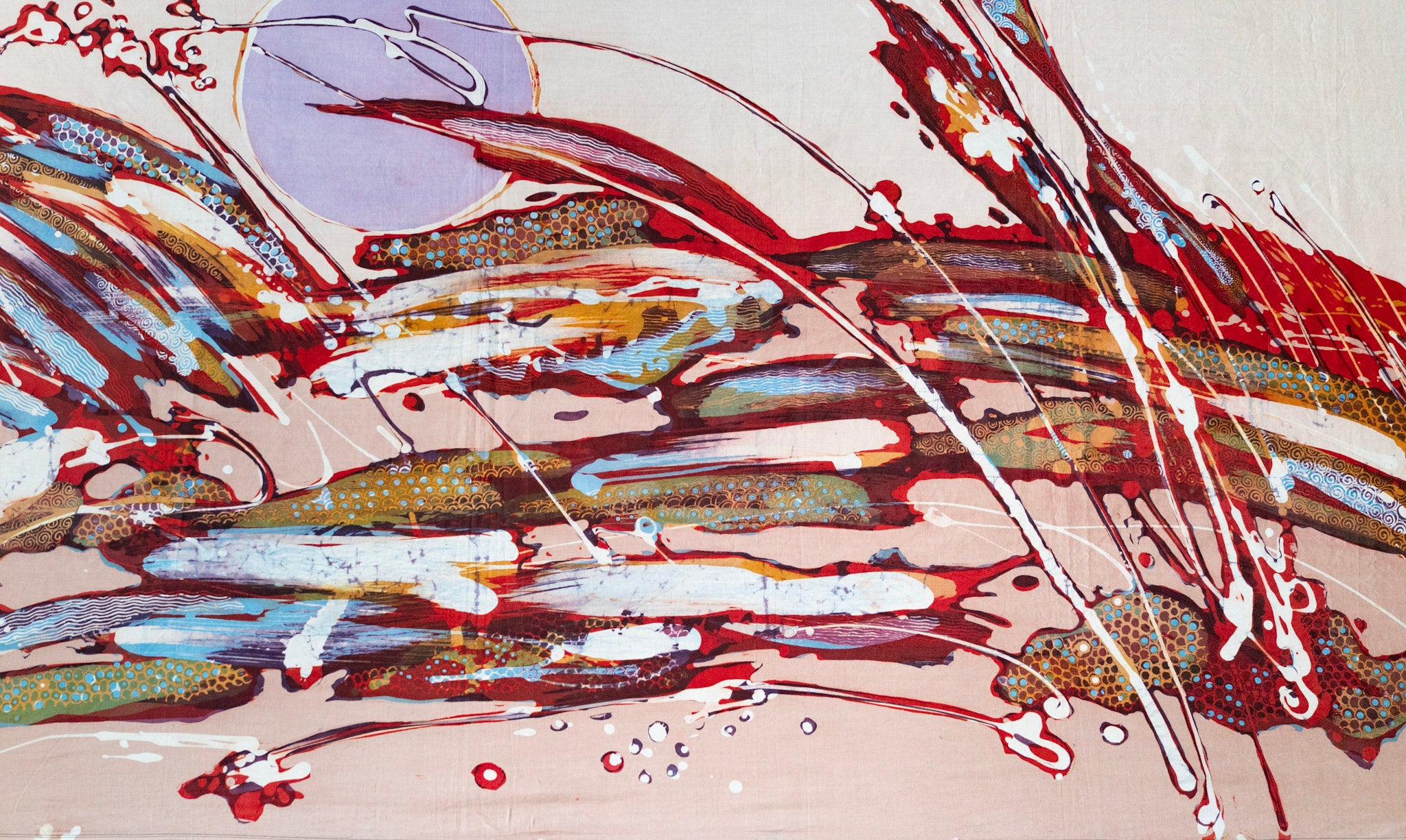 Sarkasi Said, Untitled (Purple Sun), Undated