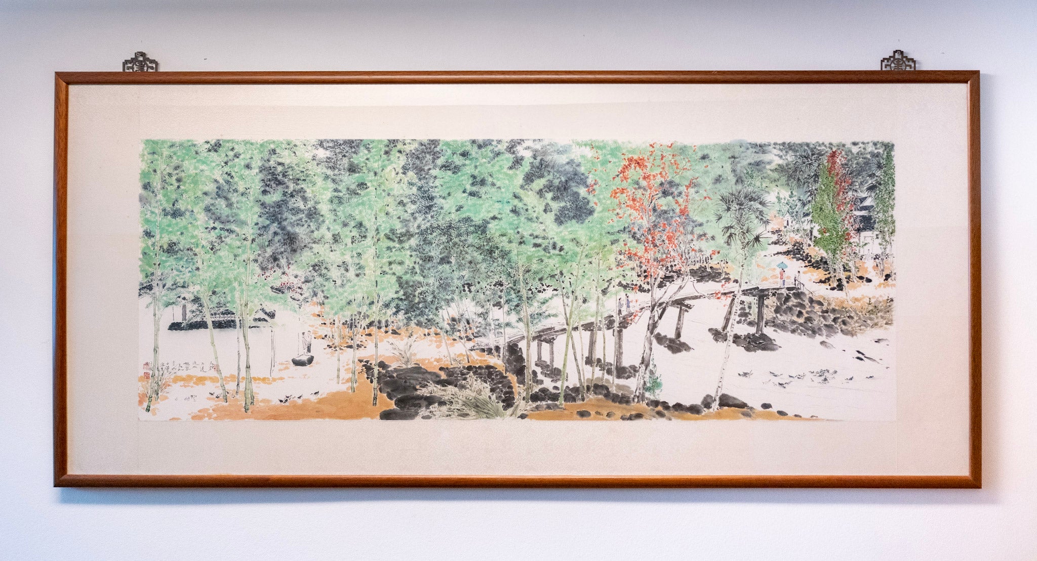 Chen Shi Jin, Untitled (Crossing Through the Canopy Over the Stream), Undated