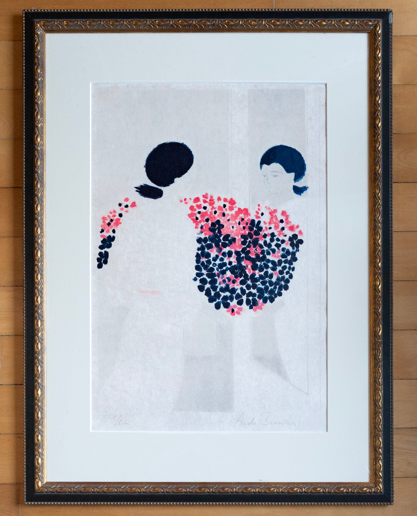 Andre Brasilier, Untitled (Bouquet), 1995