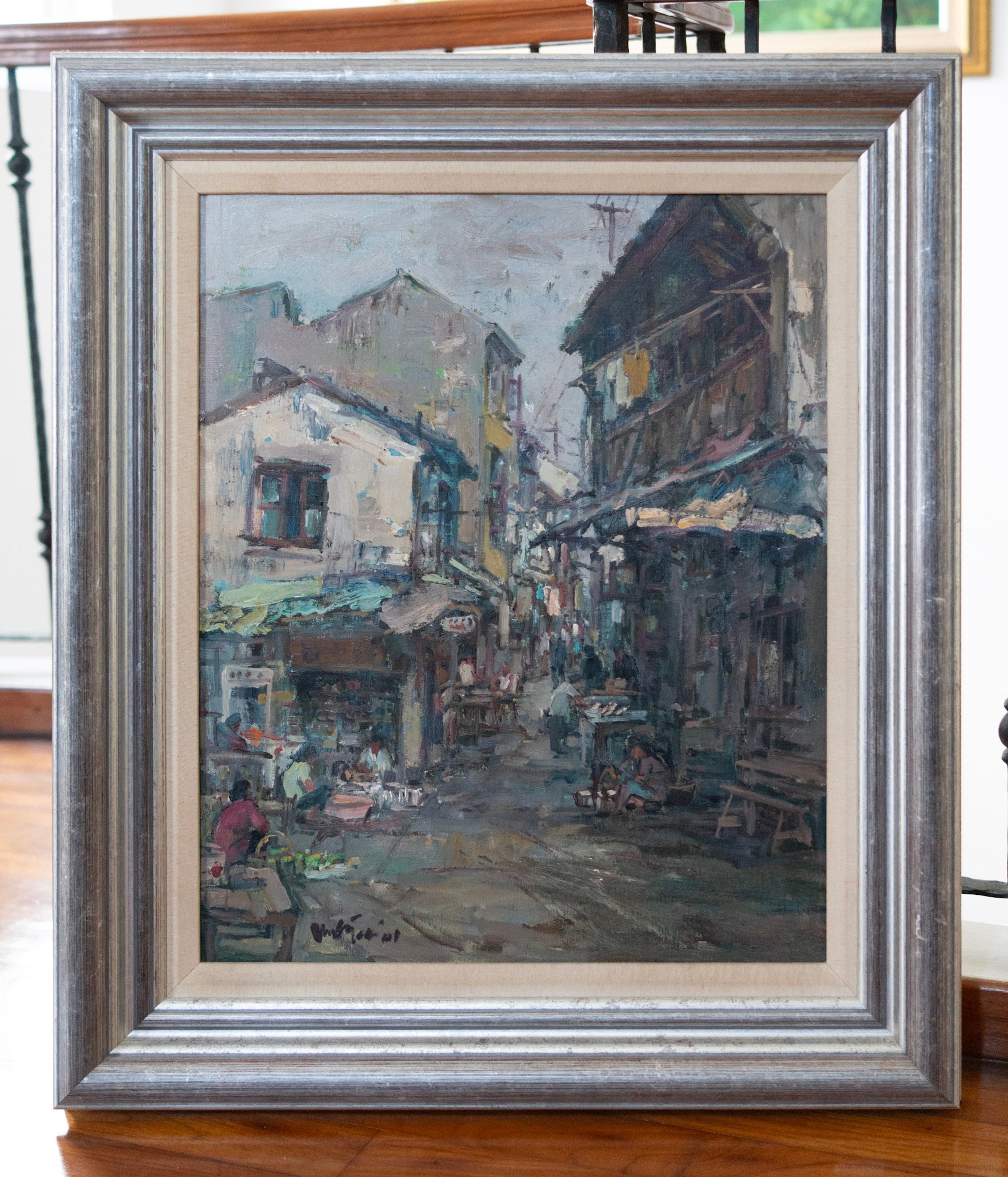 Tan Choh Tee, Untitled (Singapore Street Scene), 2001