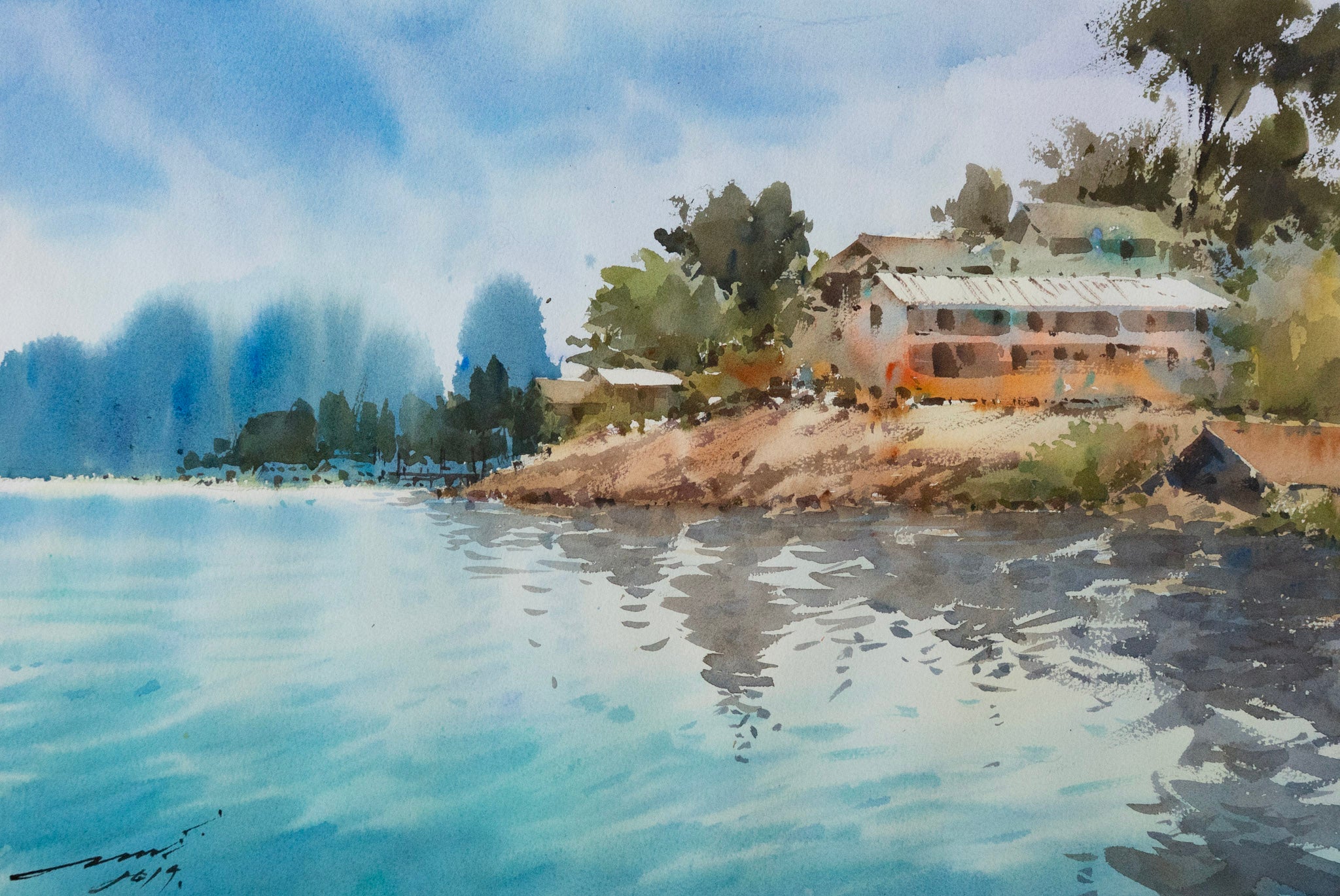 Thaworn Merurat, Untitled (Ocean View) , 2014
