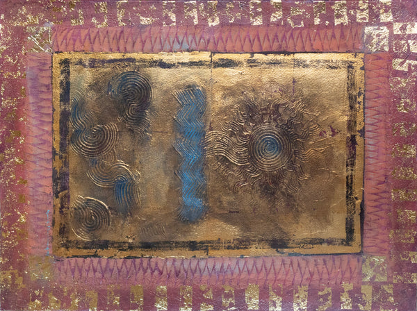 Tung Yue Nang, Untitled (Gold Leaf I), Undated