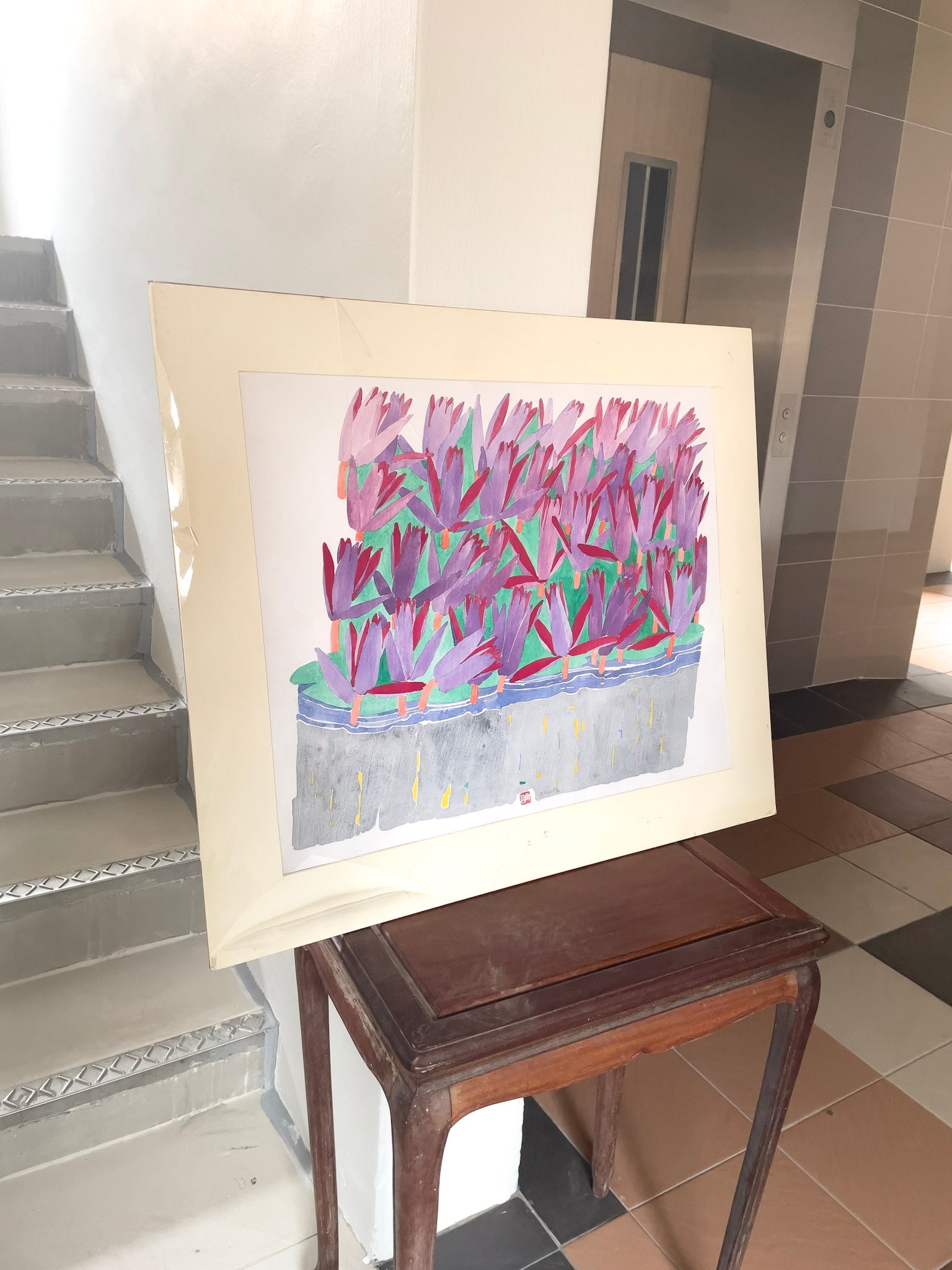 Teng Nee Cheong, Lotus Series I, 1983