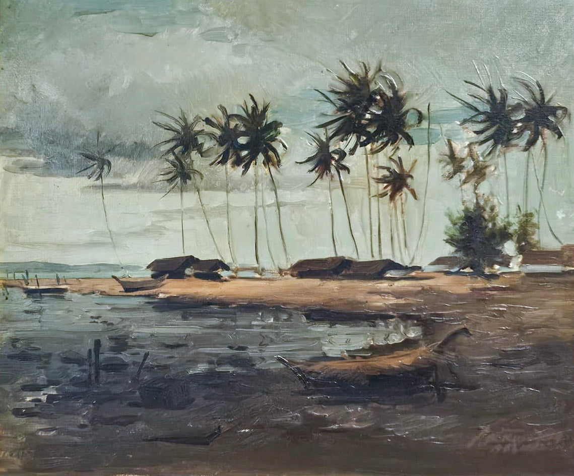 Lai Kui Fang, Paysage de Malaisie (Malaysian Landscape), 1963