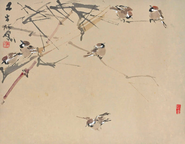 Chen Wen Hsi, Sparrows, Undated