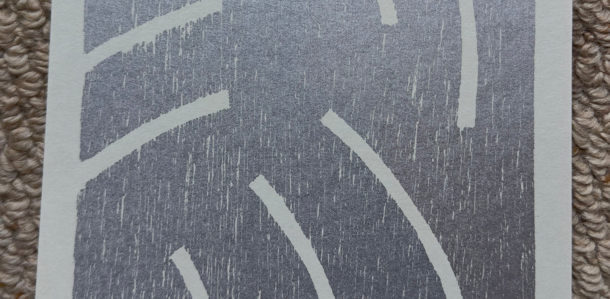 Kim Lim, Untitled (Silver Relief), Undated