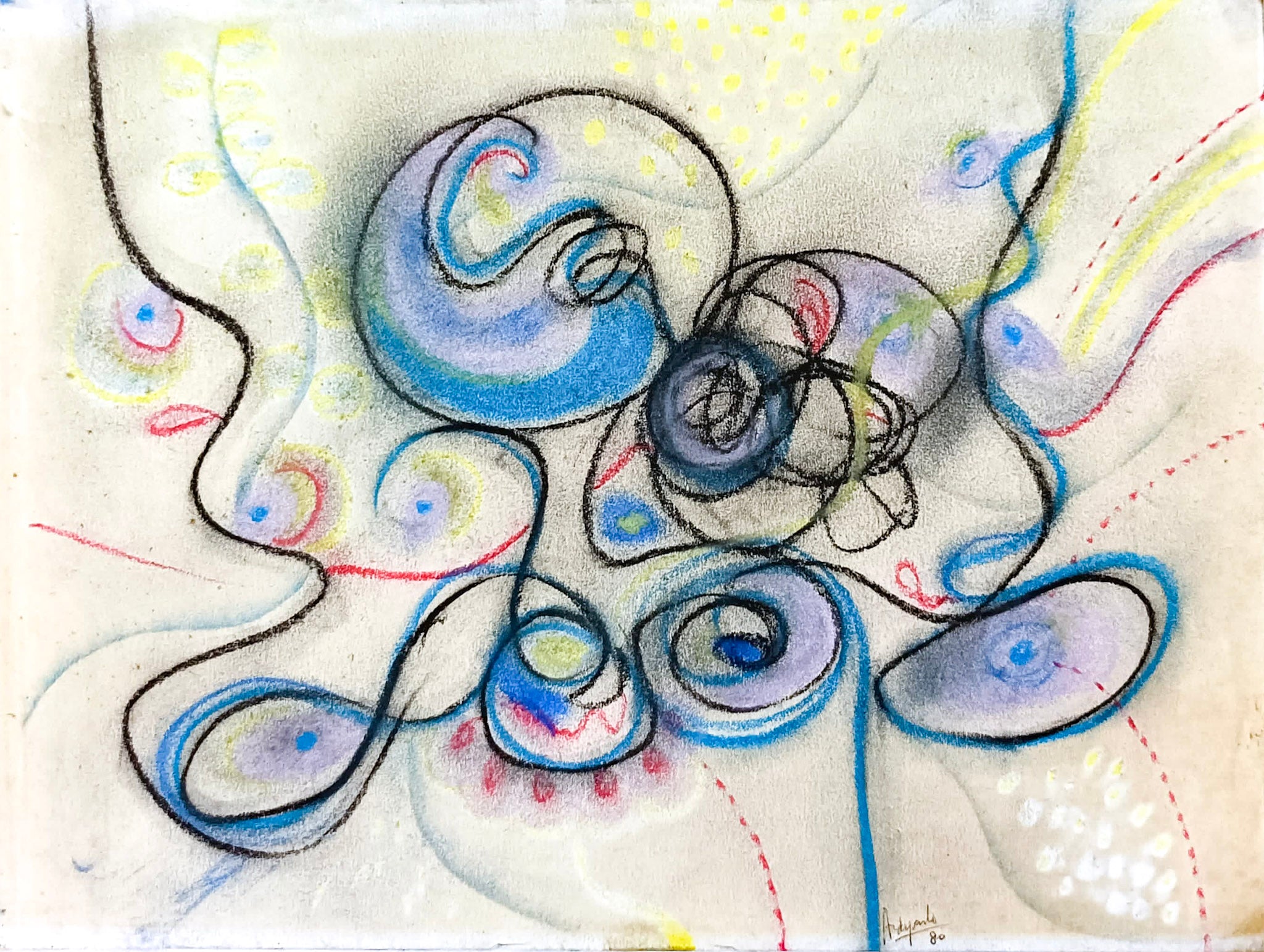 Ardiyanto Pranata, Untitled (Swirls), 1980