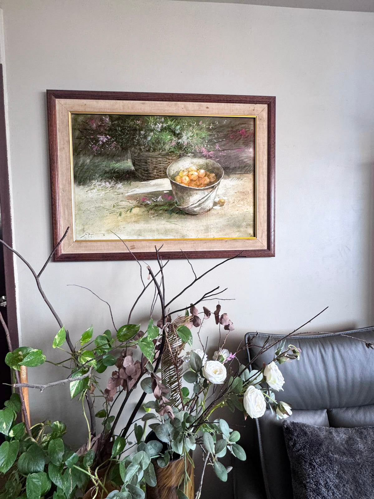 Jun Tiongco, Still Life with Oranges, 1986