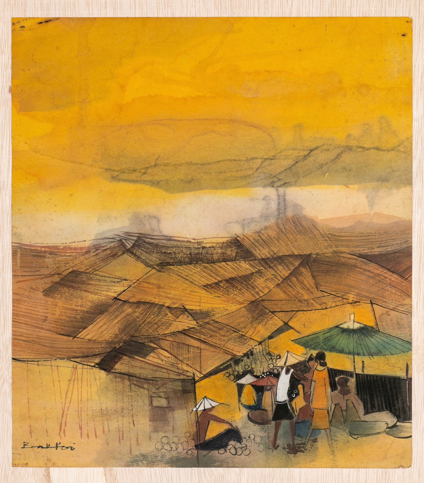 Tay Bak Koi, At the Market, Undated