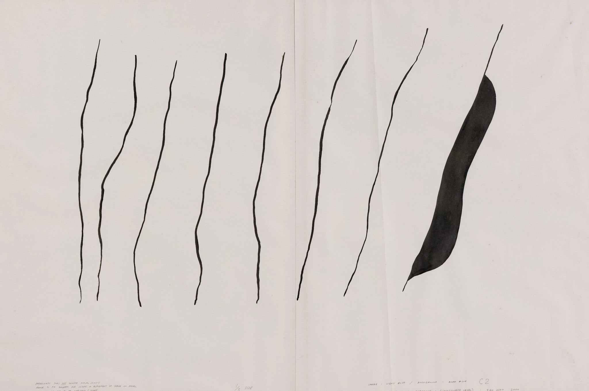 Ian Woo, Enigmatic Appearances #1 & #2 (Diptych), 2000