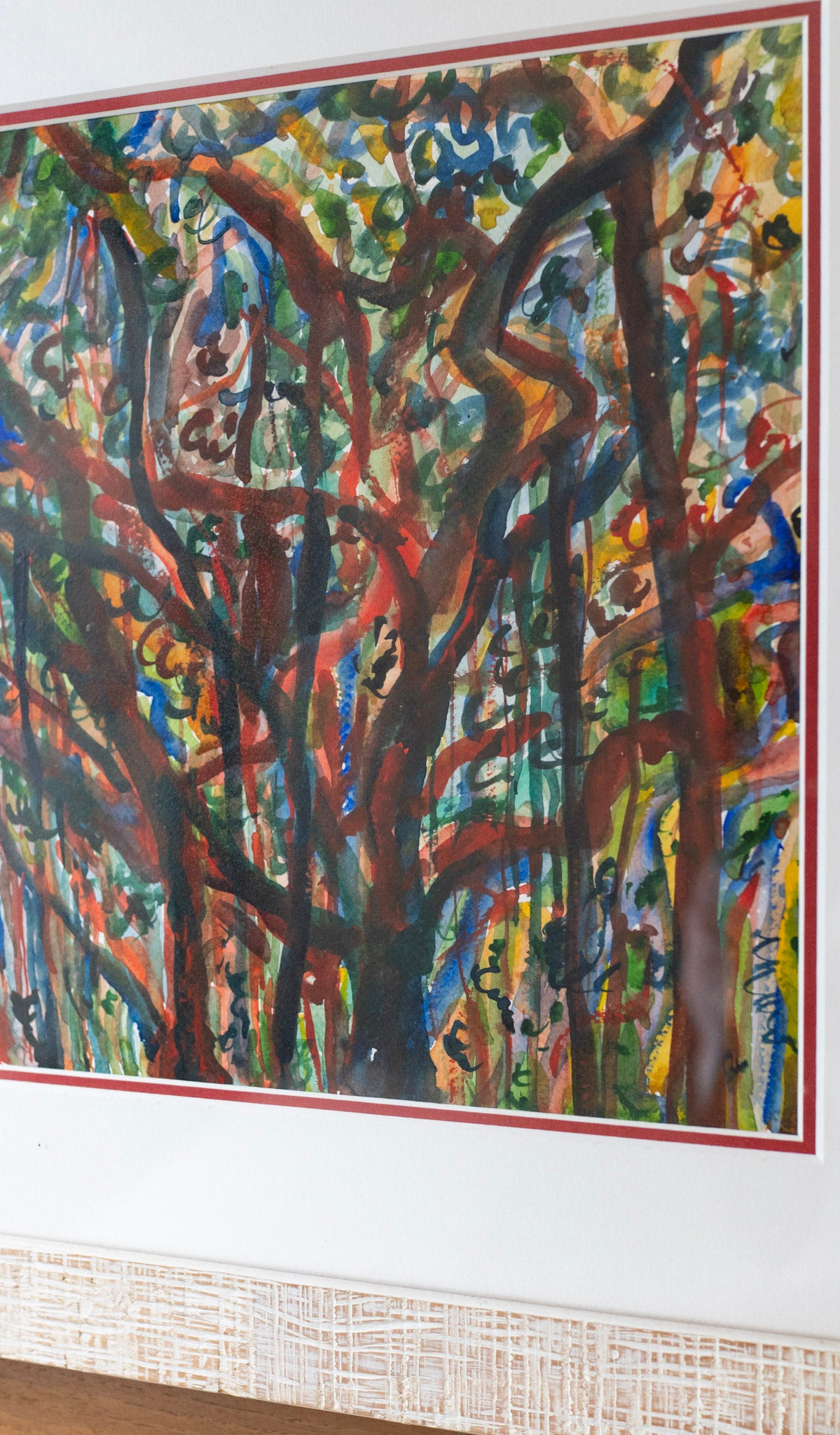 Khor Kok Kheng, Untitled (Colourful Trees), 2016