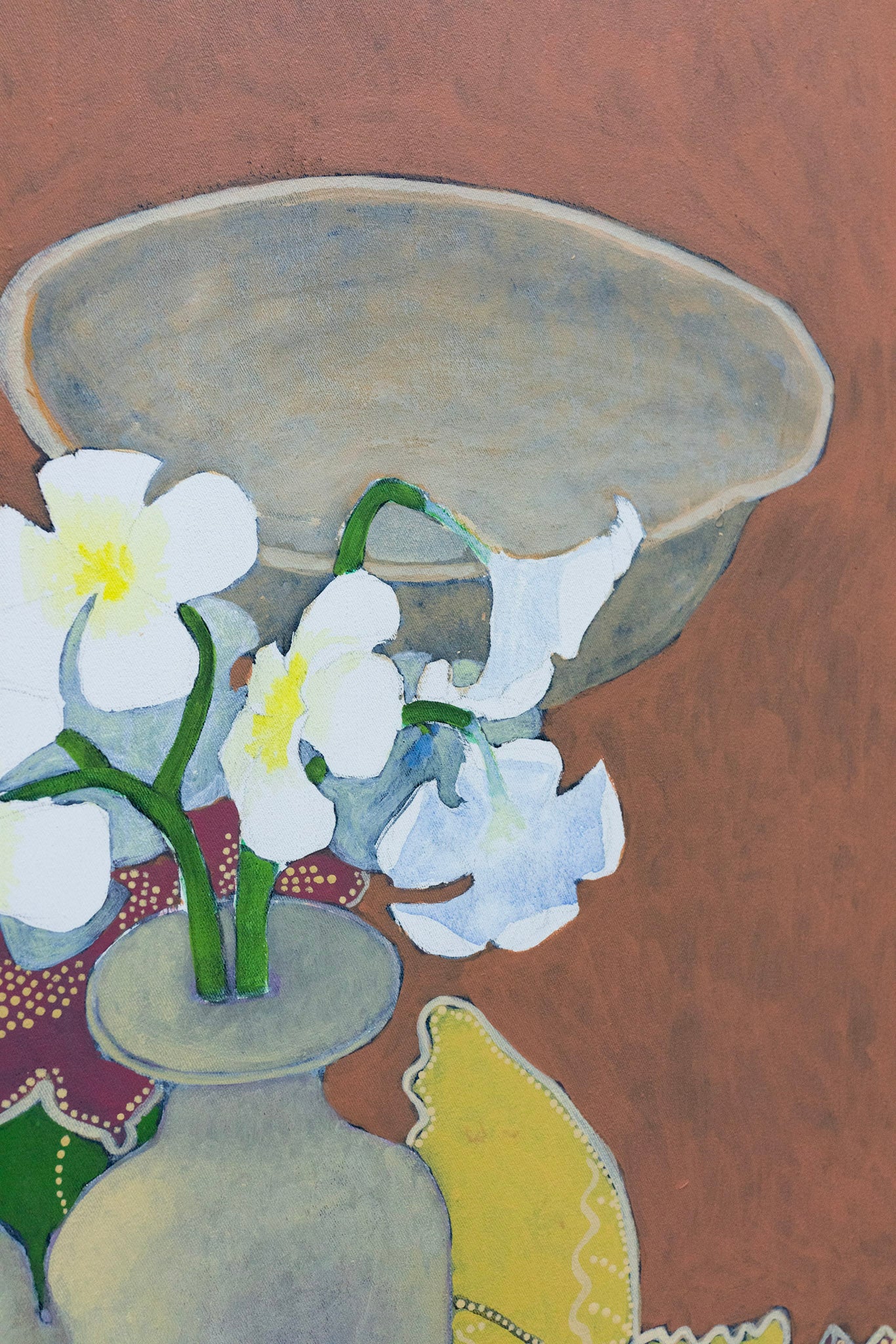 Teng Nee Cheong, Batik and Still Life 1, 1986