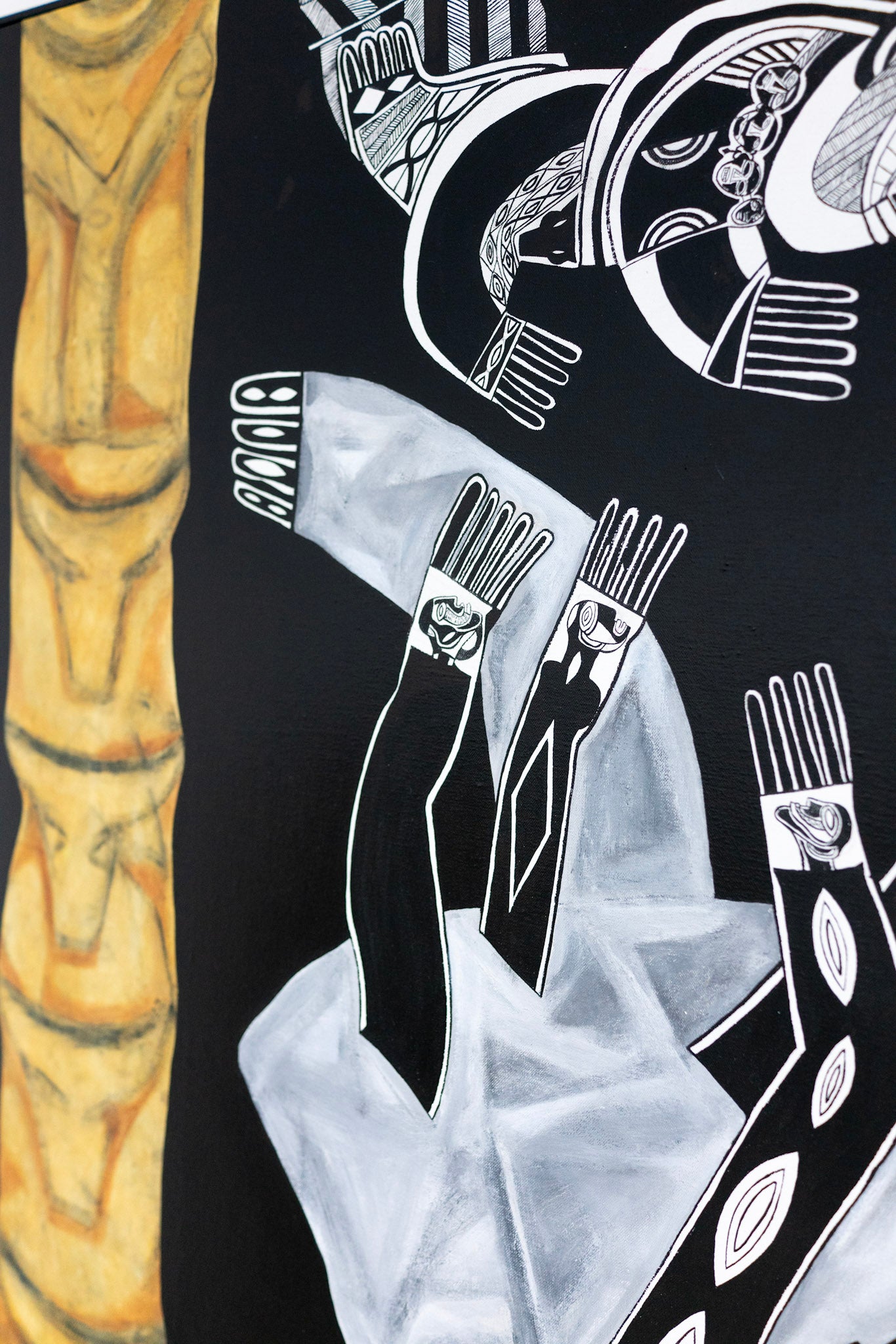 Jimmy Chishi, Untitled (Totems), 2011