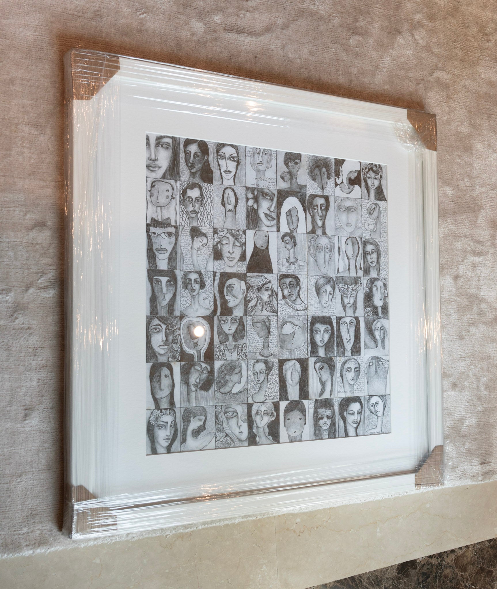 Ayda Chahardoli, Untitled (Pair of Portraits), 1997