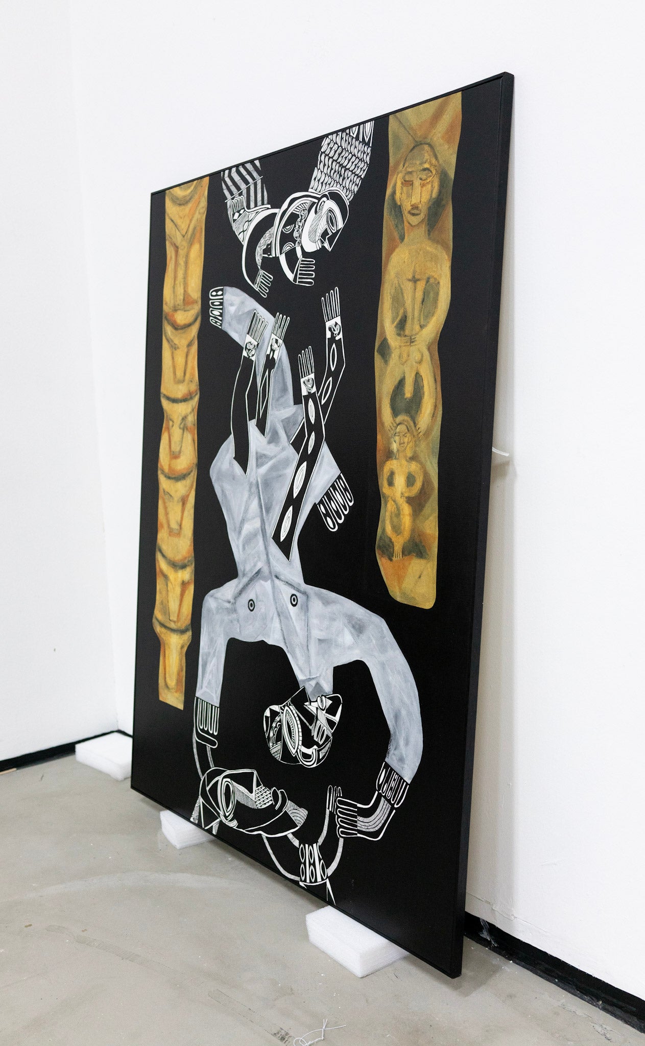 Jimmy Chishi, Untitled (Totems), 2011