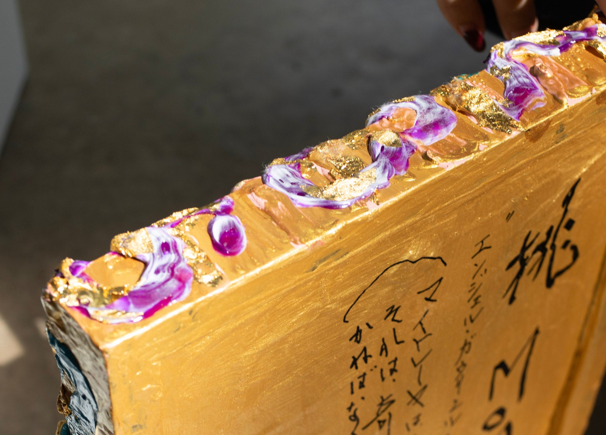 Keiko Moriuchi, 大紅蟠桃 Donut Peach I, 2025