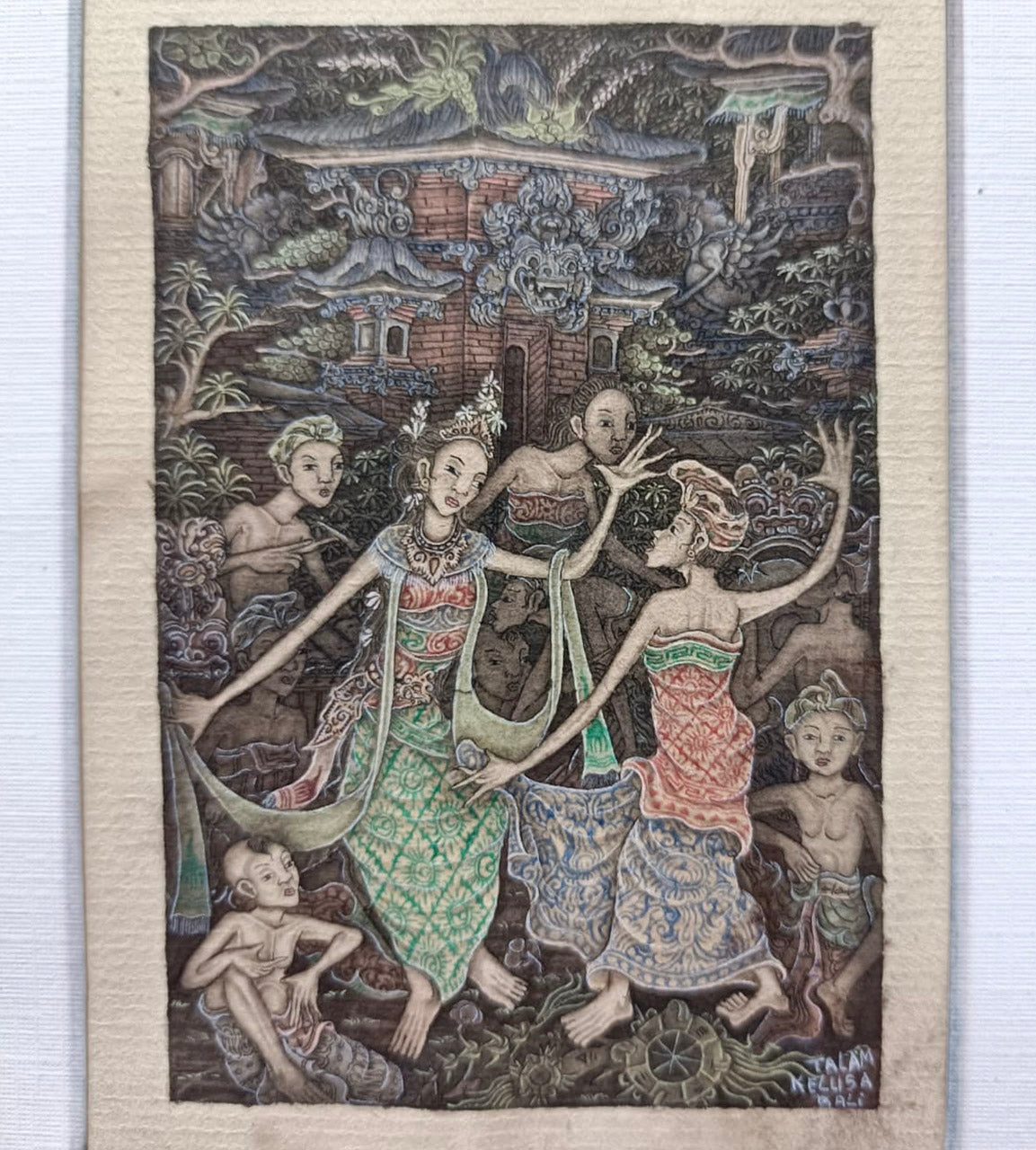 Talam Kelusa, Untitled (Balinese Girls), Undated