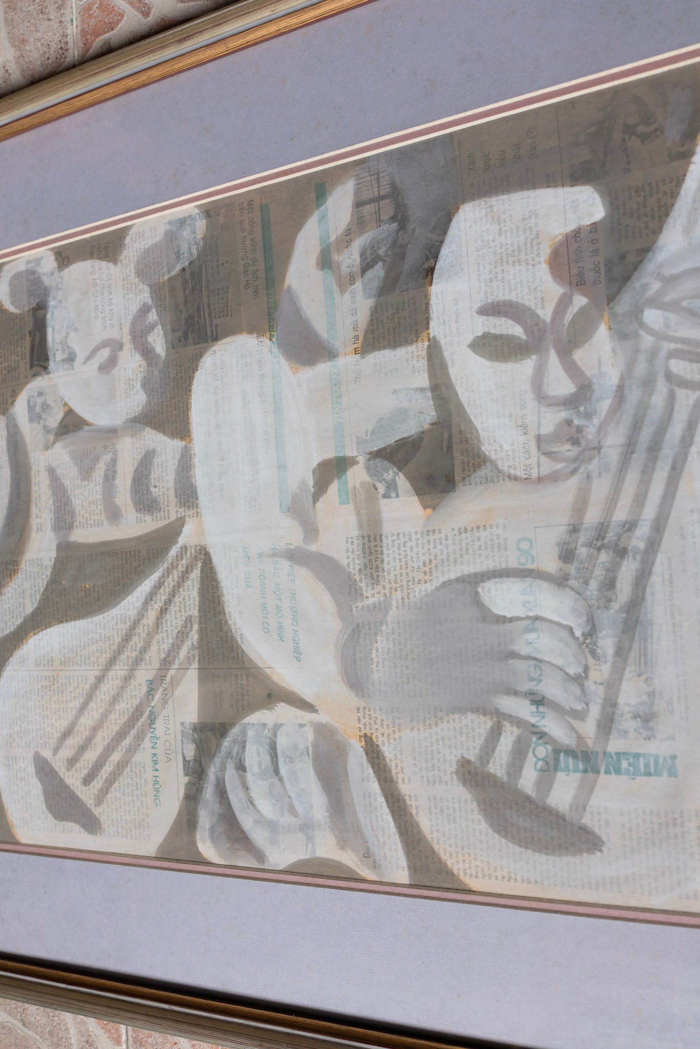 Truong Dinh Hao, Untitled (Musicians), 1999