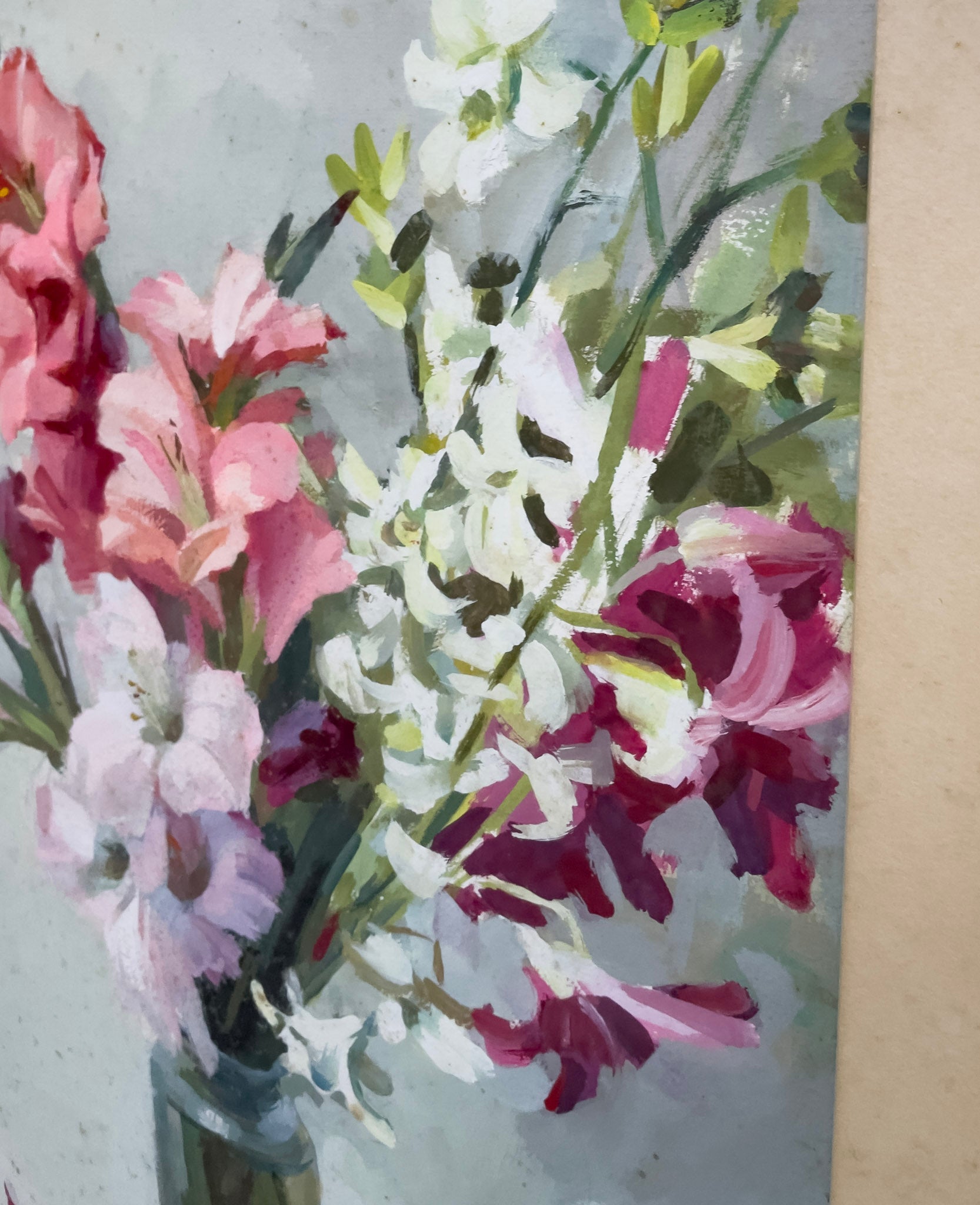 吴敏, Untitled (Flowers in a Vase), 1989