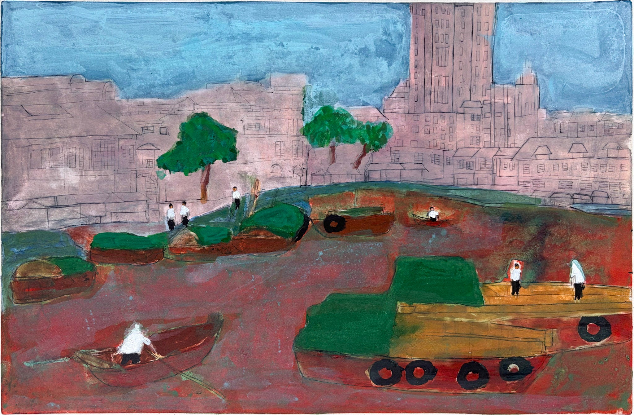 Chen Cheng Mei, Singapore River I, Undated