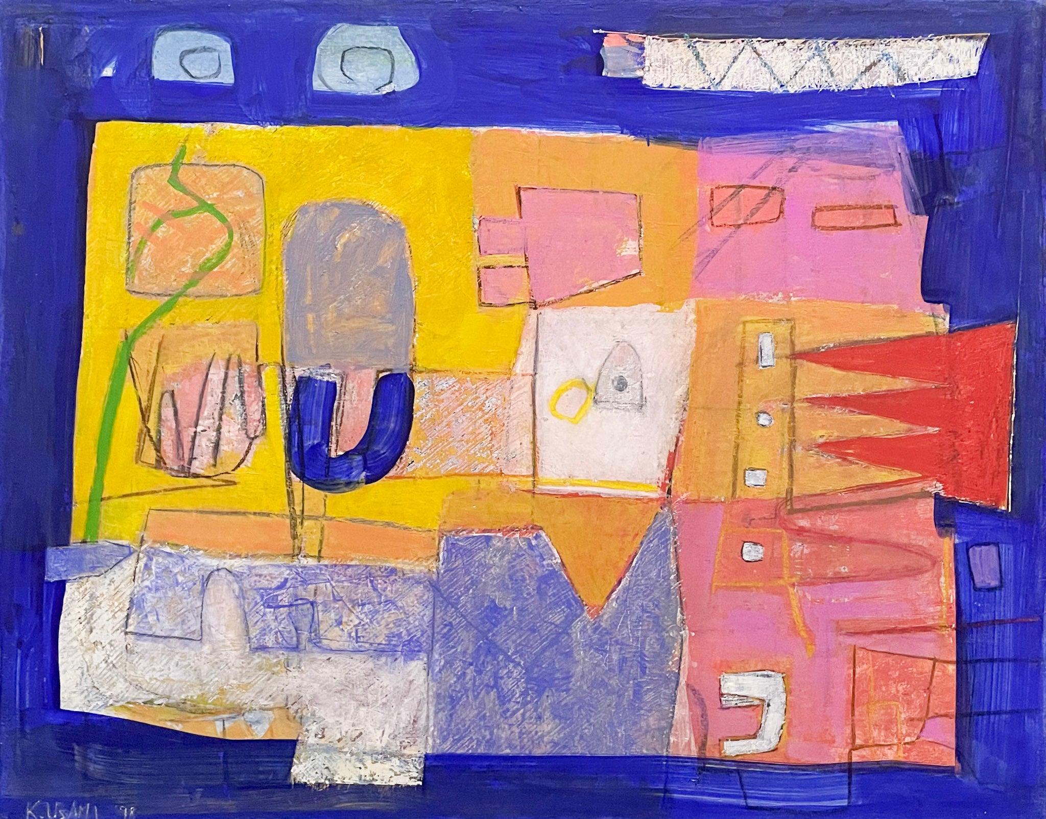 Usami Kuninori, Blue U, 1998