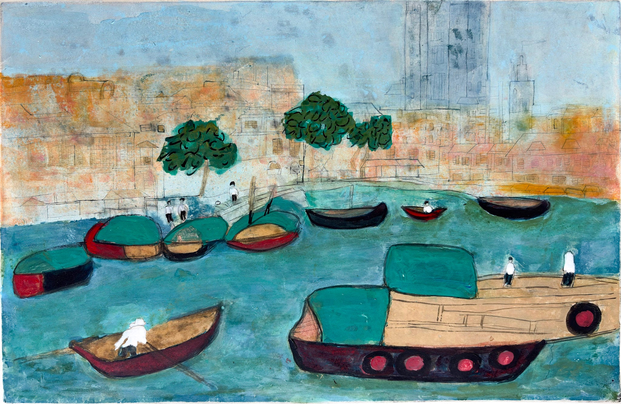 Chen Cheng Mei, Singapore River IV, Undated