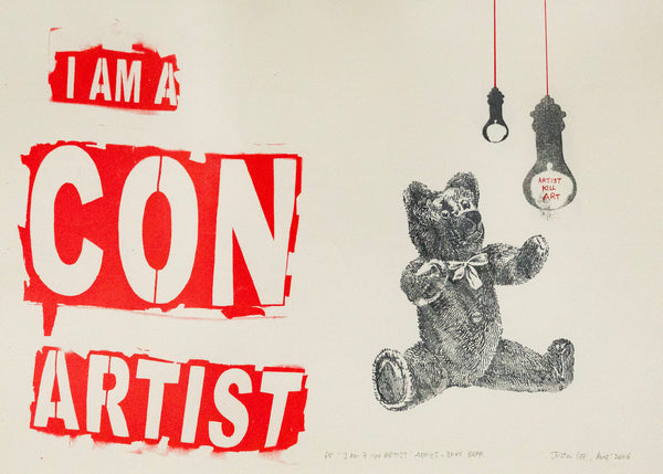 Justin Lee, I am a Con Artist-Bare Bear, 2006