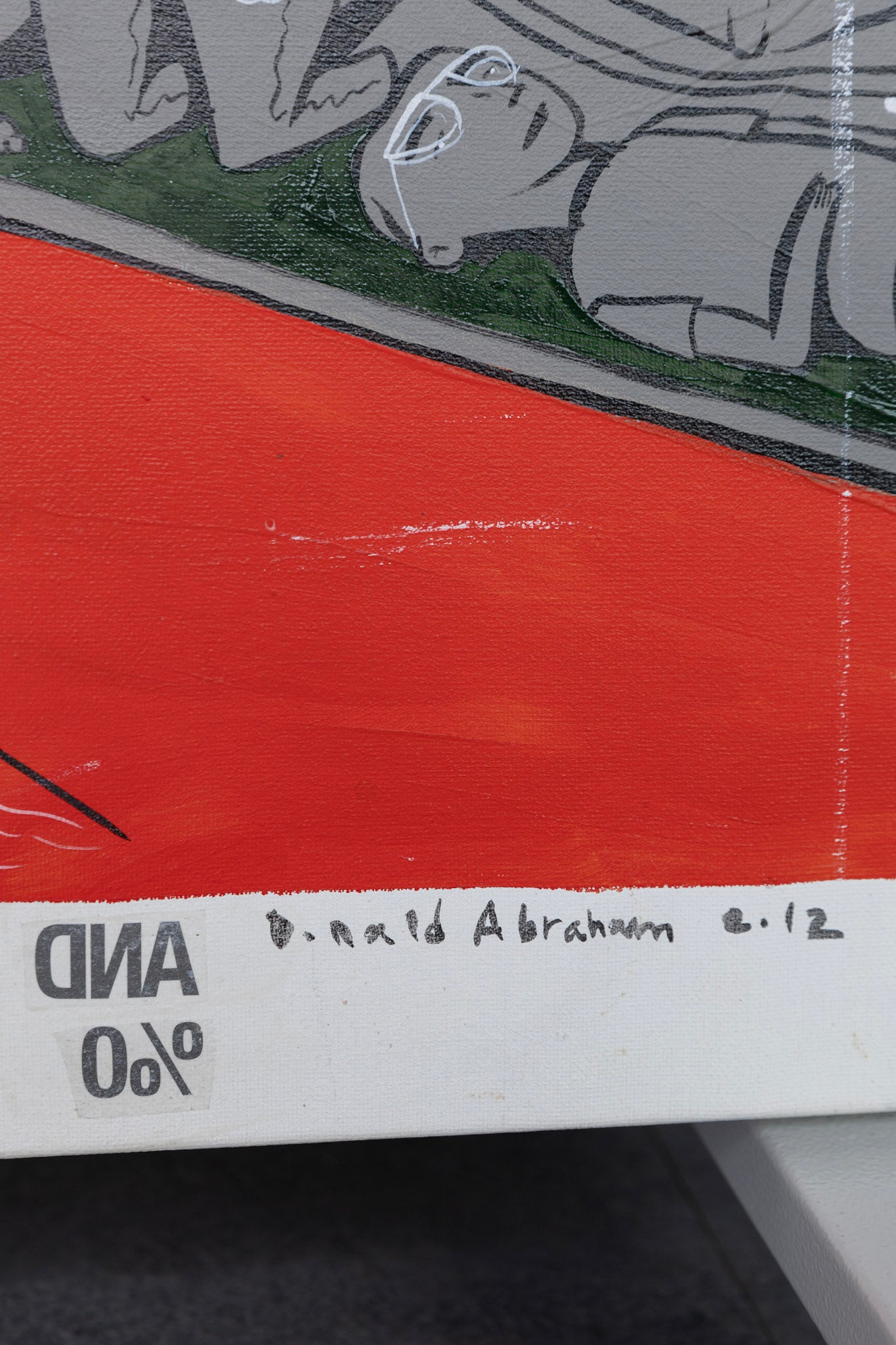 Donald Abraham, Untitled (Sailboats), 2012