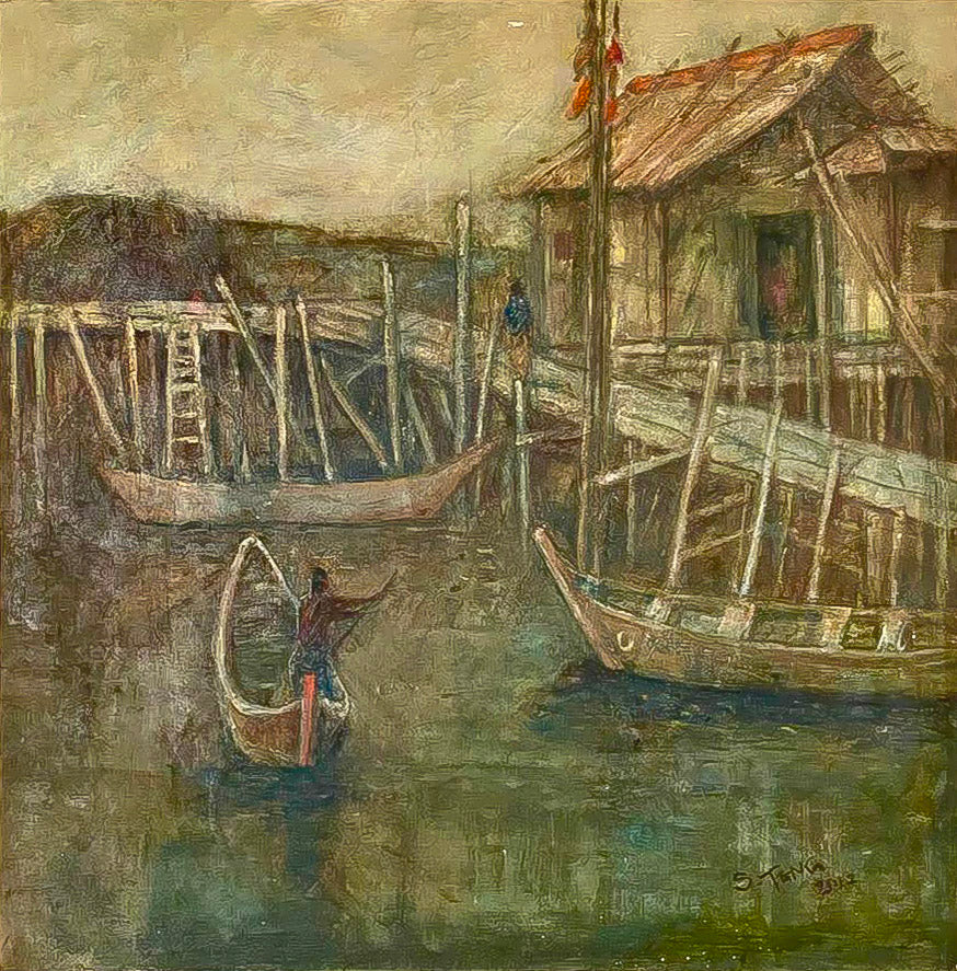 Chuah Siew Teng, Fishing Village, 2008