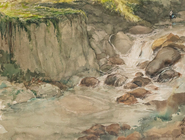 Teng Nee Cheong, Untitled (Flowing Stream), 1971