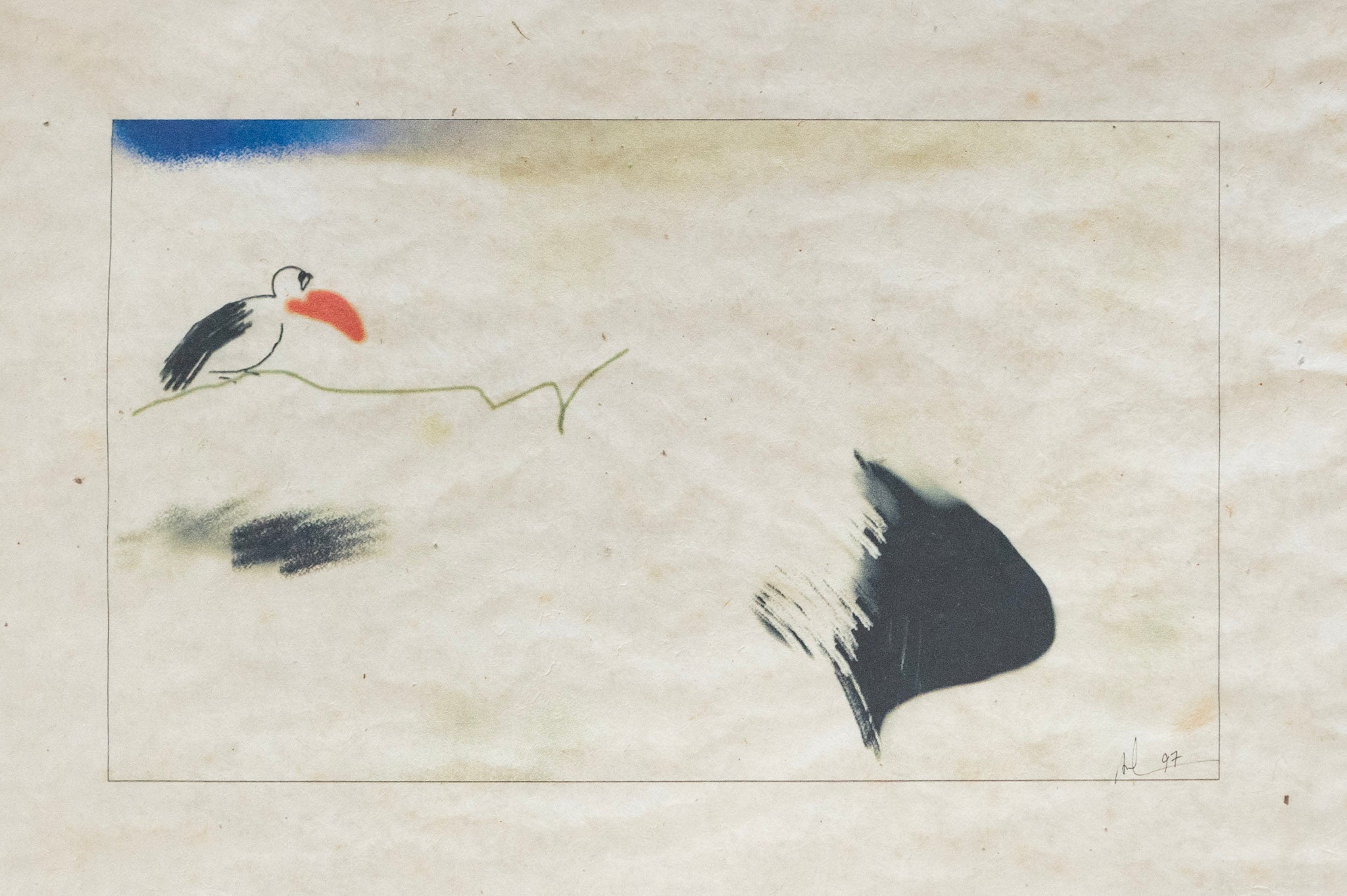 Lin Hsin Hsin, Untitled (Toucan), 1997