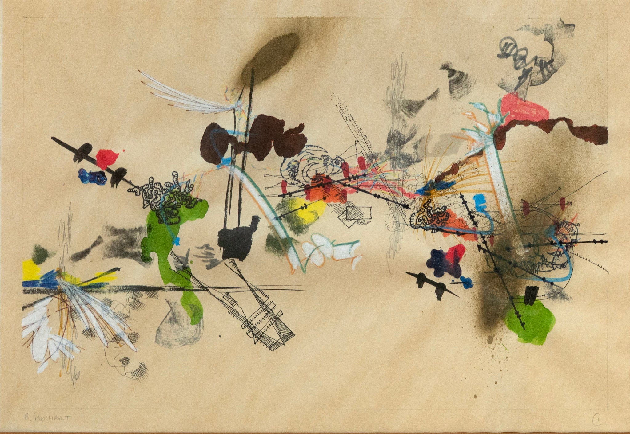 Benjamin Hochart, Untitled (Abstract), Undated