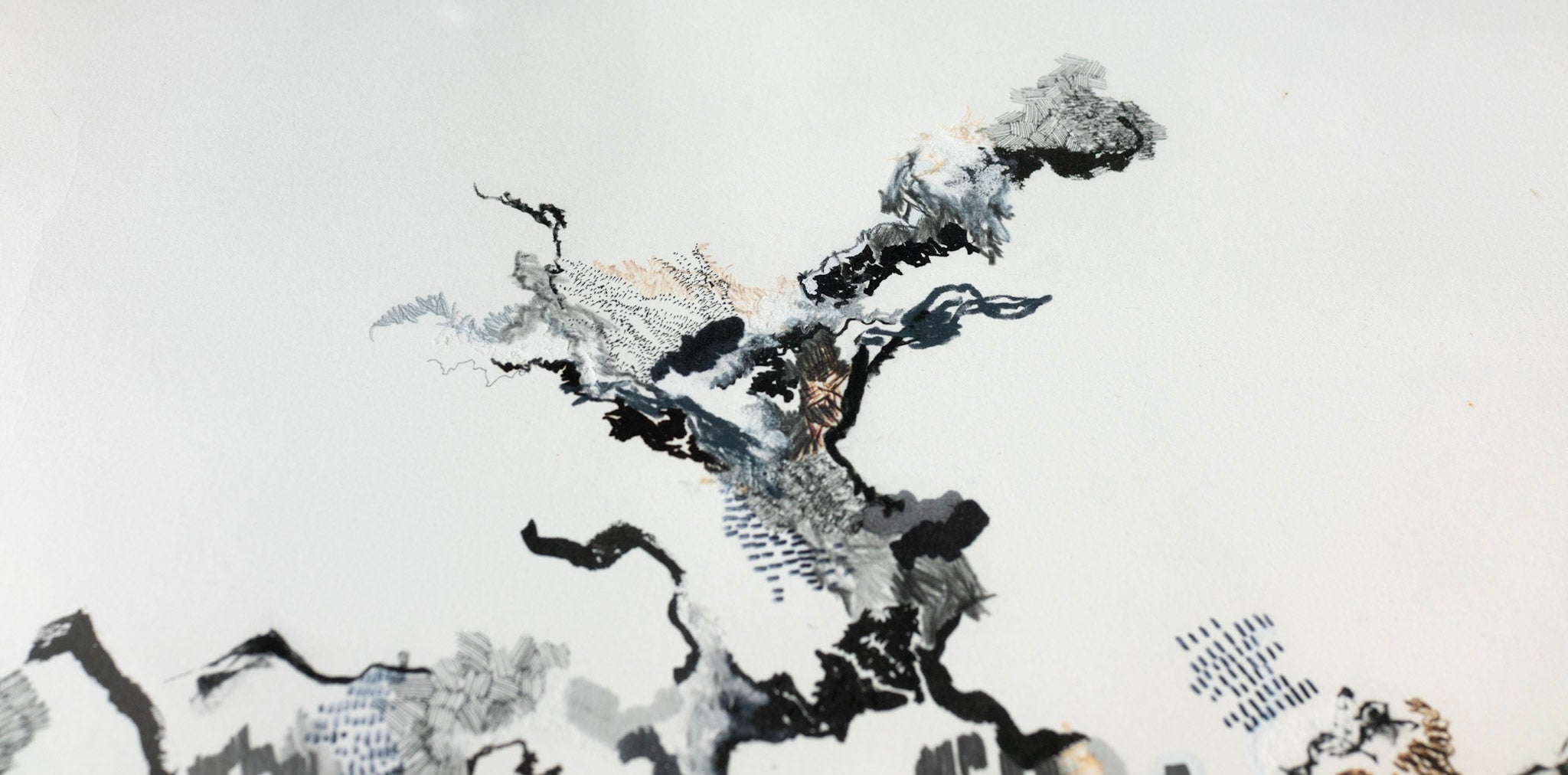 Benjamin Hochart, Study for a wall-drawing 3, 2009