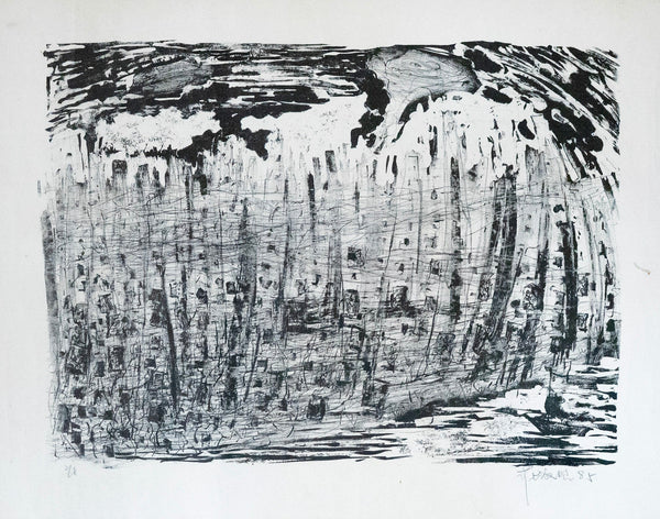 Chng Seok Tin, Untitled (Waves), 1985