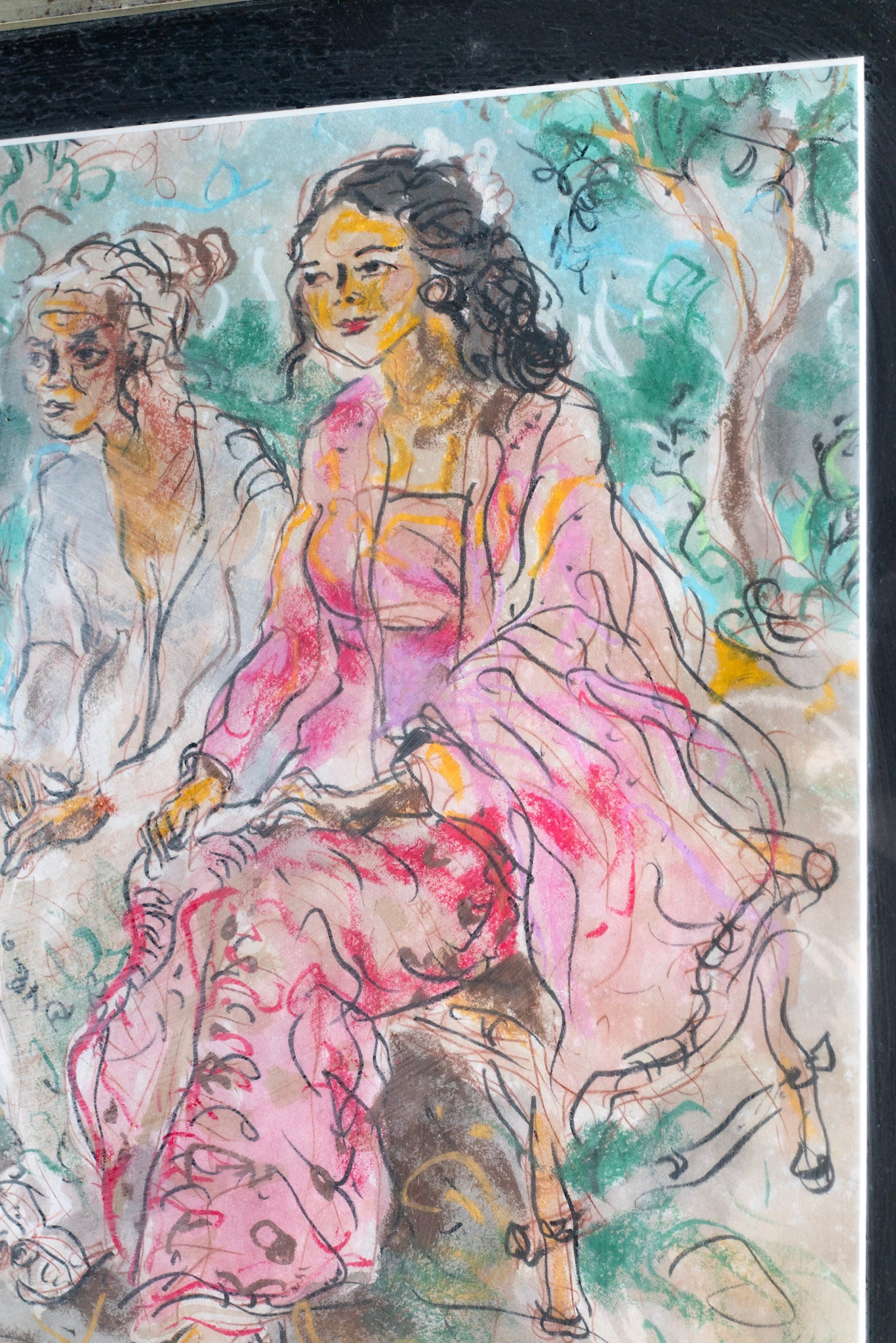 Affandi, Mother and Child (Anaku Dan Ibuku), 1969