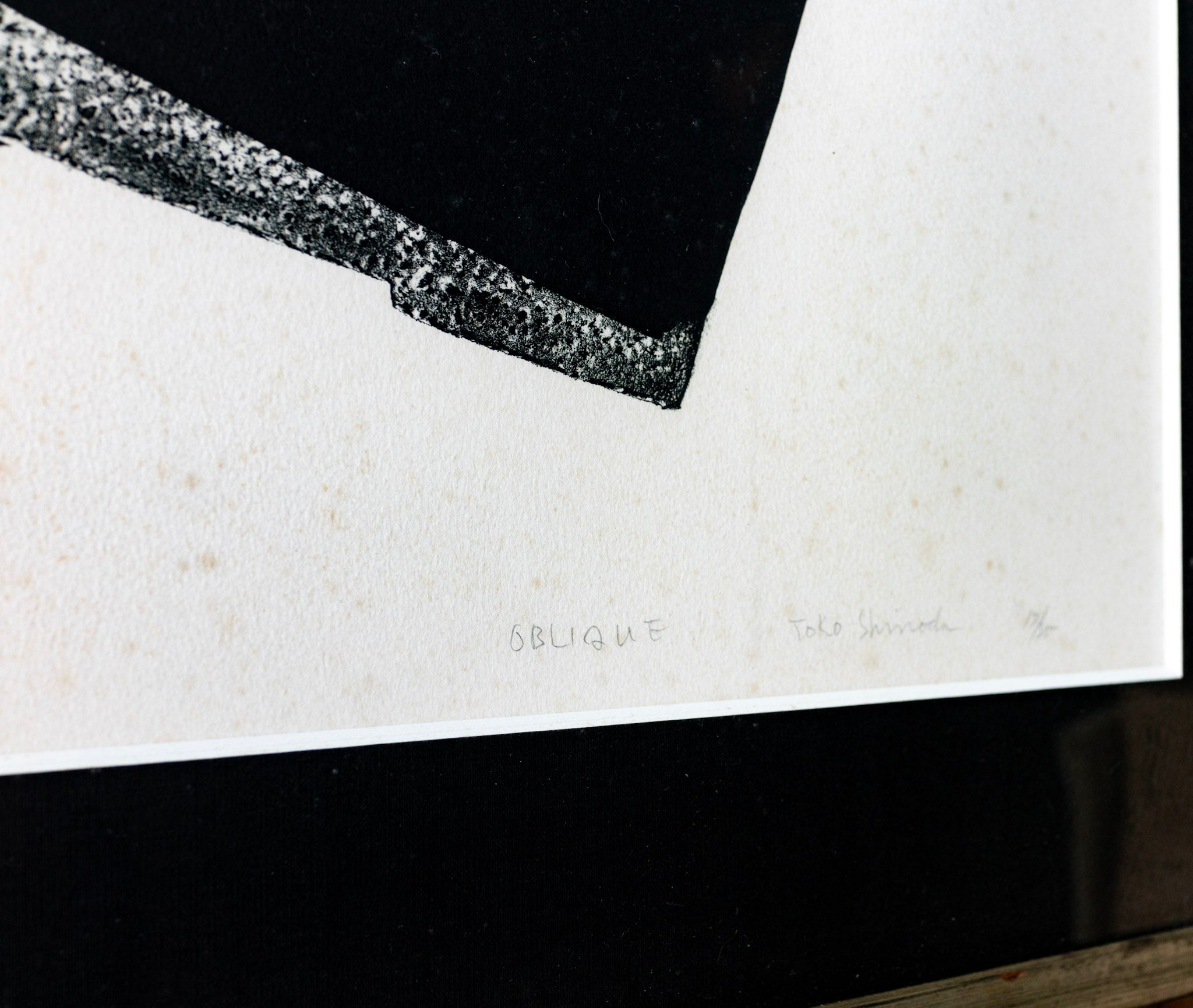 Toko Shinoda, Oblique, Undated