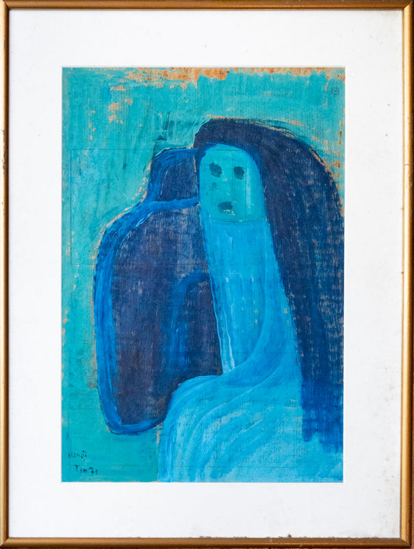 Tran Trung Tin, Untitled (Woman at Midnight), 1971