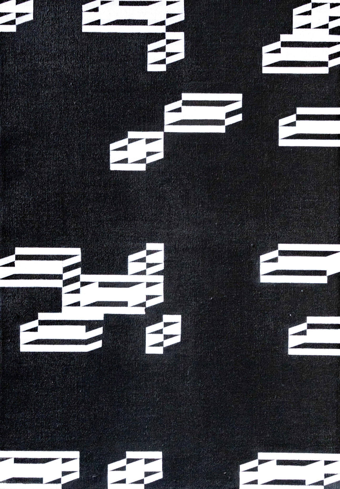 Genevieve Chua, Edge Control #19, Twinned Quartz Accumulating, 2017